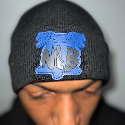 Blue and Black Skully