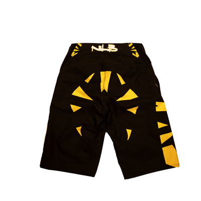 Yellow/Black Mx Shorts