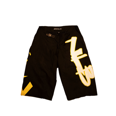 Yellow/Black Mx Shorts